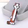 LUKGELYAM Cute Enamel Pins Cartoon Lapel Pin Brooch Badge for Backpack Jackets Funny Tiger Pins for Gift DIY Accessory Clothing Bookbags Hat Decoration