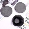Uonlytech Womens Hair Accessories Set: 5pcs Black Invisible Elastic Bun Covers, Reusable Hair Nets for Ballet, Dance, Girls and Women