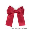Honbay 6pcs Elegant Classic Beautiful Big Bow Hair Clips French Barrettes Handmade Hair Accessories