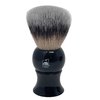 G.B.S Men's Wet Shaving Black Set - Pack of 3 Piece- Synthetic Hair Shaving Brush, Ceramic Mug and 97% All Natural Shaving Soap Compliments for any Shaving Razor