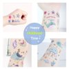 188PCS Ocean Temporary Tattoos for Kids - Mermaid, Dolphin, Whale Tattoo Body Stickers - Cartoon Tattoos Sticker for Boy Girl Birthday Party Decorations Supplies Favors(12 Sheets)
