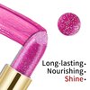 Boobeen Glitter Lipstick Hydrating Lip Balm Sparkling Shine Lip Color Nonstick Highly Pigmented Formula Gives Metallic Finish Lip Makeup for Women and Girls (Sparkling #8)