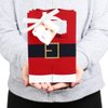 Big Dot of Happiness Jolly Santa Claus - Christmas Party Favor Boxes - Set of 12