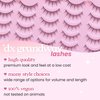 Anime Lashes Korean Japanese Look Like Asian Natural Look False Eyelashes Manga Lashes Mink Wispy Fluffy Spiky 3D Volume Eyelashes Pack Cosplay Fake Eyelashes Individual Cluster 5 Pairs LK01 by dxg