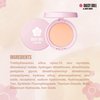 Daisy Doll Face Powder, Pressed Setting Powder w/SPF 25 PA+++, Japanese Makeup for Matte & Smooth Finish, 0.3 oz (10 g), 02 Pink Ocher
