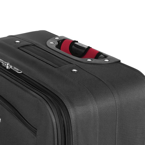 Cosmos 5 Pcs Neoprene Luggage Handle Wrap Soft Grip Handle Cover Luggage Identifier with Hollow Design for Push-Button Handle Trolley Handle and Travel Suitcase Trolley Case (Multi Color)