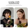 FOMIYES Metal Hair Band 5pcs Skinny Headband Thin Hair Hoop Hairband Spring Hair Hoop Simple Metal Headband for Makeup Sports Yoga