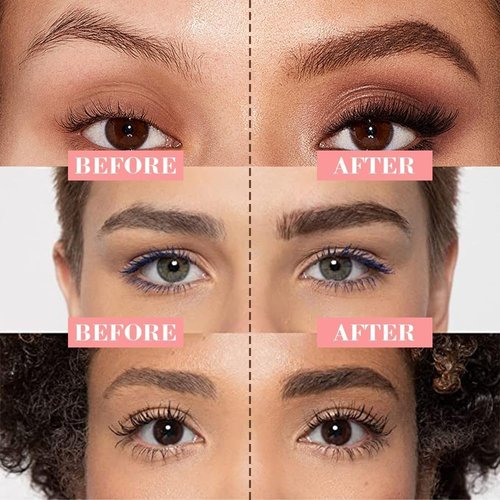 2024 Upgraded Magic Eyebrow Pencil - 3D Waterproof, Sweatproof & Long-Lasting All Day 4-Tip Microblading Brow Pen for Vivid & Hair-Like Brows Contouring & Precise Magic with 4 Fork (Gray Brown)