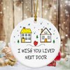 Neighbor Christmas Ornaments 2024, Chance Made Us Neighbors, Neighbor for Neighbors and Friends, Best Neighbor Gifts - Hello Neighbor