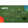 SHOT TAKER CO. EST. 2017 6pc Steel Tip Darts Set - Professional Darts Steel Tip for Dartboard - includes Barrels + Plastic/Aluminum Shafts + O'Rings + Flights + Sharpener + Wrench (22g-GMC G-10419)