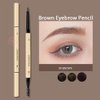 6 Pairs Eyebrow Tattoo Auxiliary Stickers A B C Eyebrow Shape 2 Pairs Each Professional Semi Permanent Auxiliary Sticker for Microblading TgoBeauty (6 Pairs Sticker+1 Brown Brow Pen)