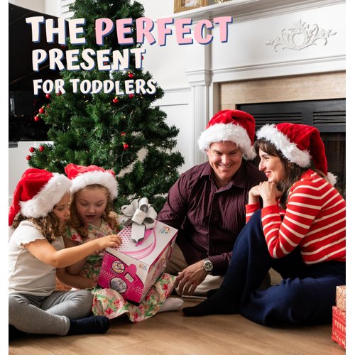 Toyvelt Princess Dress Up Shoes and Jewelry Boutique - Pretend Play for Little Girls Set Incl 4 Pairs Princess Shoes and Lots of Accessories - Toddler Girl Toys (Classic Edition)