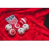 STIGA 6 Pack Stars/Stripes Table Tennis Balls - 40mm ITTF Regulation Size and Weight Ping Pong Balls