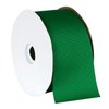 Berwick Offray 3" Grosgrain Ribbon, Emerald Green, 50 Yards