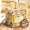 INSCAPE Pharaoh´s Secret Puzzle Box - Escape Room in A Box for Adults - Cluebox - Mind Puzzles for Adults - Puzzle Boxes with Hidden Compartments - Puzzle Boxes for Adults - Wooden Puzzle Box