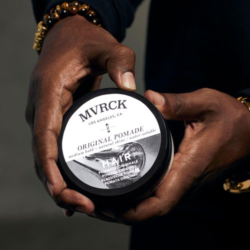 MVRCK by Paul Mitchell Original Pomade for Men, Medium Hold, Natural Shine Finish, Water-Soluble, For All Hair Types, 3 oz.