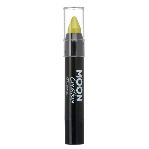 Face Paint Stick / Body Crayon makeup for the Face & Body by Moon Creations - 0.12oz - Lime Green