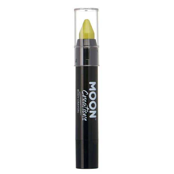 Face Paint Stick / Body Crayon makeup for the Face & Body by Moon Creations - 0.12oz - Lime Green