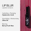 Saie Lip Blur Soft Matte Lipstick - Long Lasting Lipstick with Hydrating, Buildable Coverage - Enriched with Hyaluronic Acid + Softening Jojoba to Nourish Lips - Dada (0.07 oz)
