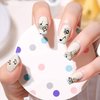 12 Sheets Black Music Notes Nail Stickers for Nail Arts, 3D Nail Decals Self-Adhesive Nail Art Supplies for Nail Designer, Nail Tattoos for Women Girls, pegatinas para uñas with Musical