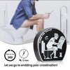 Wangculiao Timer for Toilet Classic Funny Gift for Men Father's Day dad Birthday Gift Shark Tank Christmas Birthday Gifts for Grandpa