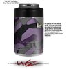 Camouflage Purple - Decal Style Skin Wrap fits Yeti Rambler Colster and RTIC Can (Cooler NOT Included)