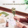 ROBOTIME 3D Puzzles Wooden Artifical Flower Chamomile DIY Model Building Kit to Build for Adults Bouquet Botanical Collection Craft Brain Teaser Puzzle Creative Gift Home Decor