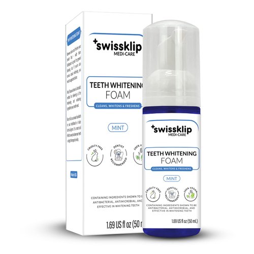 Swissklip Foam Toothpaste Also a Teeth Whitener in The Market I We Offer Best Teeth Whitening Products for Professional Teeth Whitening Kit I Best Teeth Whitener 4 U