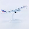 ZEZEFUFU 1:300 Scale Alloy France B777 Airplane Model with Display Stand Home Office Decoration Gifts