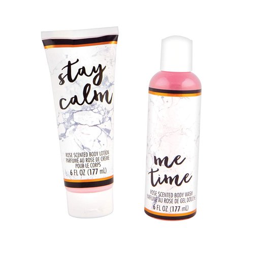 Fashion Angels Marble spa Relax Body Wash & Lotion Set, Rose