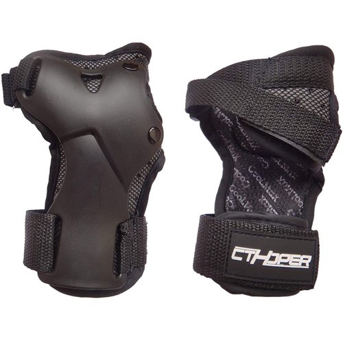 CTHOPER Impact Wrist Guard Protective Gear Wrist Brace Wrist Support for Skating Skateboard Skiing Snowboard Motocross Multi Sport Protection (L)