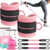 Ankle Resistance Bands, Ankle Bands for Working Out with Cuffs, Ankle Resistance Band, Glutes Workout Equipment, Butt Exercise Equipment for Women Legs and Glutes