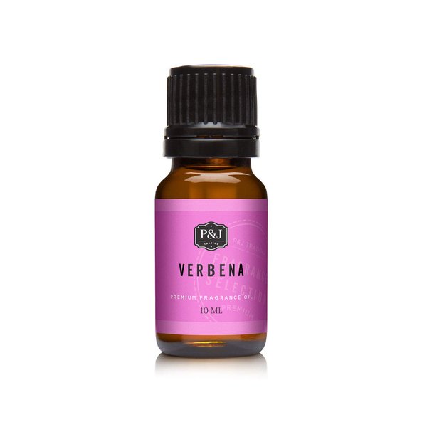 P&J Fragrance Oil | Verbena Oil 10ml - Candle Scents for Candle Making, Freshie Scents, Soap Making Supplies, Diffuser Oil Scents