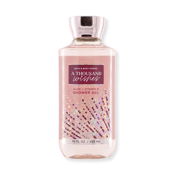 Bath & Body Works Works A Thousand Wishes Shea Butter + Vitamin E Shower Gel, 10 Ounce