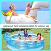 Clear Inflatable Patch Repair kit 7ft a Roll Strong Adhesive TPU Air Mattress Patch Kit, Tear Patch kit for Bounce House Air Bed Swimming Ring Above Ground Vinyl Pool Inflatable Tube Pool Floats