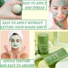 2 Pcs Green Tea Face Mask Stick,Deep Clean Purifying Clay Green Tea Mask Stick,Blackhead Remover,Moisturizing & Improve Skin Tone Green Tea Oil Control Mask Stick,Reduce Blackheads for All Skin Types