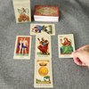 Da Brigh Minchiate Tarot Cards Deck, Classic Minchiate Tarot, 97 Cards with Upright & Reversed Meaning, 19 Extra Trumps, Durable 350 GSM Paper, Standard Size Digital Booklet