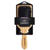GIOVANNI Rectangular Paddle Hair Brush with Real Bamboo Handle and Base, Beige, Pack of 1