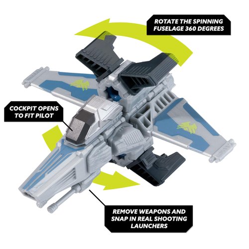 Snap Ships — Lance SV-51 Scout — Construction Toy for Custom Building and Battle Play — Ages 8+
