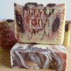 Handcrafted Brazilian Oil Soap with Organic Acai Berry Butter - Brazil Nut Butter - Natural Handmade