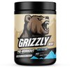 Grizzly Pre Workout Powder for Men & Women - Essential Aminos L-Citrulline & Beta Alanine Plus Caffeine - Preworkout Energy Drink Mix for Intense Power Focus & Pump - Arctic Ice - 40 Servings