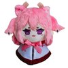Genshin Impact Plush Toys Venti Zhongli Kazuha Xiao Plush Toy, Keychain Anime Figure Soft Stuffed Gift for Game Fans（Yaemiko）