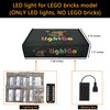 LightGo LED Lighting Kit Designed for Plants vs. Zombies Compatible with Lego 71426 Piranha Plant Building Set - Not Include Model (Remote Version)