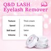Q&D LASH Eyelash Extension Remover Cream Professional Eyelashes Extensions Adhesive Remover Cream Low Irritation for Sensitive Skin No Irritation No Odor Smell