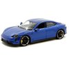Taycan Turbo S Blue Metallic NEX Models 1/24 Diecast Model Car by Welly 24107blue