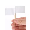 100 Pieces Blank Toothpick Flags Cheese Markers Food Labels for Party Buffet Cheese Labels for Charcuterie Board Cheese Board Accessories Flag Toothpicks for Appetizers