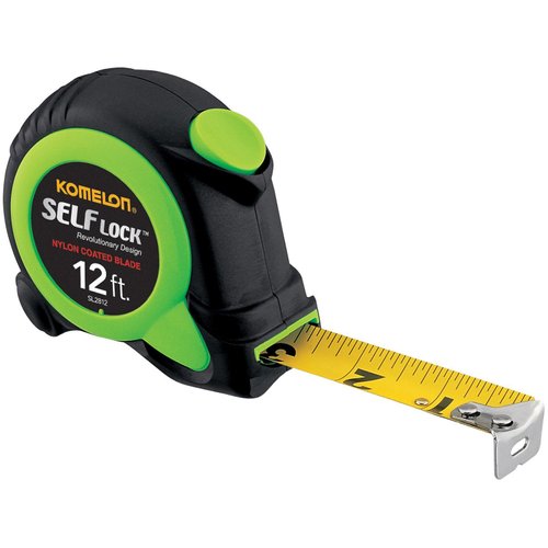 Komelon SL2812; 12' x 5/8" Self-Lock Tape Measure