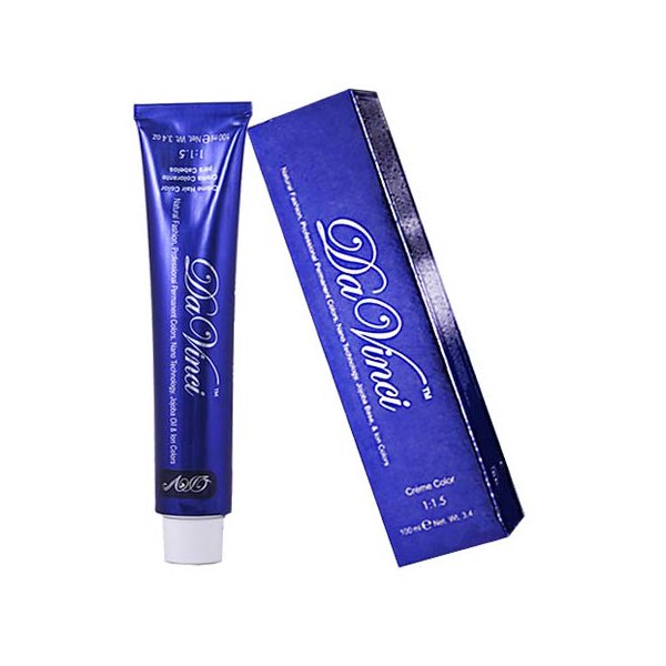 Davinci Permanent Hair Color 9a Very Light Ash Blonde 3.4 Oz (Pack of 3)