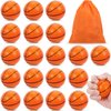 IJRPLM 20 Pcs Basketball Stress Ball,2.5 in Foam Squeeze Balls,Mini Basketball Stress Balls for Anxiety Relief,Relaxation,Small Sports Balls for Party Carnival Reward Basketball Sports Themed Party