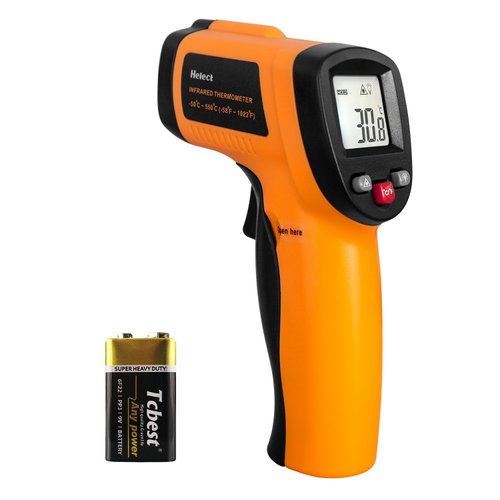 Helect (NOT for Human) Infrared Thermometer, Non-Contact Digital Laser Temperature Gun -58°F to 1...